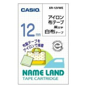 CASIO(�J�V�I) XR-12VWE �l�[�������h �A�C�����z�e�[�v ��/������ 12mm