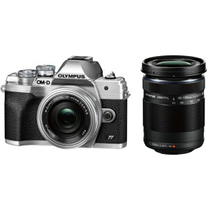 �y�����ۏؕt�zOM SYSTEM OM-D E-M10 Mark IV EZ�_�u���Y�[���L�b�g �V���o�[