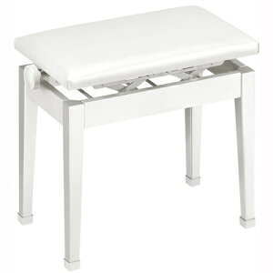 CASIO(カシオ) CB-30-WE ホワイト Privia プリヴィア 用 高低自在イス 座面高 46cm〜53.5cm