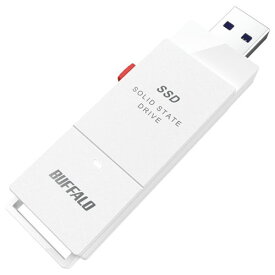 バッファロー(BUFFALO) SSD-SCT2.0U3-WA(ホワイト) ケーブルレス ポータブルSSD 2TB