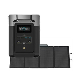 エコフロー(EcoFlow) ZMR330-JP DELTA 2 + SOLAR400W-JP ソーラーパネルセット