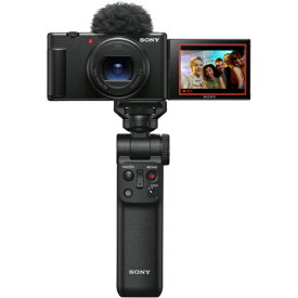 【長期保証付】ソニー(SONY) VLOGCAM ZV-1 II ZV-1M2G(B) シューティンググリップキット(ブラック) デジタルカメラ