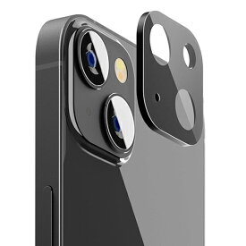PGA PG-22RCLG19BK(ブラック) iPhone 14/14 Plus用 カメラフルプロテクター