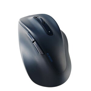 �G���R��(ELECOM) M-XGM30DBSKBK �u���b�N ���C�����X �}�E�X �É� ���� 2.4GHz 5�{�^�� M�T�C�Y EX-G