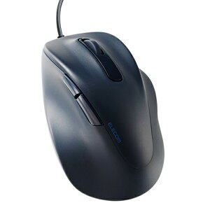 �G���R��(ELECOM) M-XGM30UBSKBK �u���b�N �L�� �}�E�X �É� 5�{�^�� M�T�C�Y EX-G