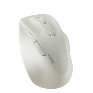 �G���R��(ELECOM) M-XGS30DBSKWH �z���C�g ���C�����X �}�E�X �É� ���� 2.4GHz 5�{�^�� S�T�C�Y EX-G