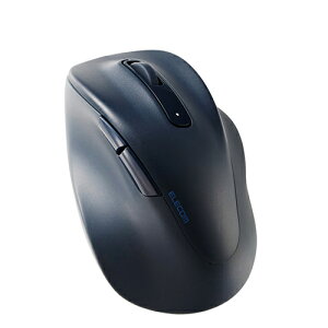 �G���R��(ELECOM) M-XGS30DBSKBK �u���b�N ���C�����X �}�E�X �É� ���� 2.4GHz 5�{�^�� S�T�C�Y EX-G