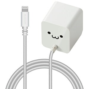 GR ELECOM MPA-ACL07WF(zCgtFCX) 12W LightningP[ǔ^AC[d USB[d 1.5m
