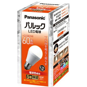 �p�i�\�j�b�N(Panasonic) LDA7LHS6 �d���F LED�d�� E26���� 60W�`���� 810lm