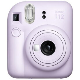 富士フイルム(FUJIFILM) チェキ instax mini 12 LILAC PURPLE(ライラックパープル)miniフィルム用チェキカメラ