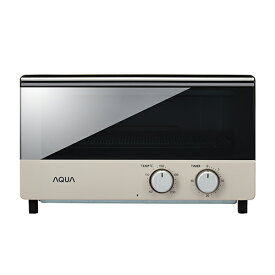 【長期保証付】アクア(AQUA) AQT-WS14P-H(グレージュ) オーブントースター 1200W