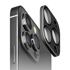 PGA iPhone15 Pro/15 Pro Max用 カメラフルプロテクター PVCレザー/ブラック