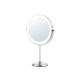 コイズミ(KOIZUMI) KBE-3290-S シルバー LED拡大ミラー 丸形19cm