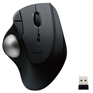 �G���R�� ELECOM M-IT11DR-BK �u���b�N �g���b�N�{�[�� �}�E�X ���� 5�{�^�� �x�A�����O���j�b�g IST MIT11DRBK