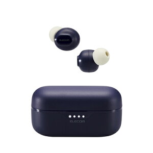 �G���R�� ELECOM LBT-TWS16-NV �l�C�r�[ ���C�����X�C���z�� Bluetooth 5.3 ��x�� �^�b�`�Z���T�[ LBTTWS16NV
