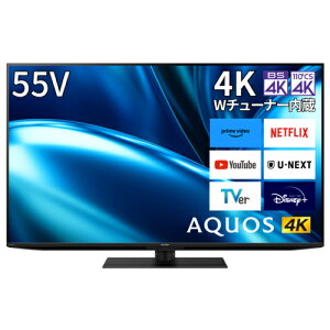 yݒuzV[v(SHARP) 4T-C55FN1 AQUOS(ANIX) 4Kter 4K W`[i[ 55V^