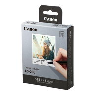 CANON(キヤノン) XS-20L SELPHY SQUARE セルフィースクエア 専用 カラーインク/ラベルセット 20枚