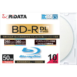 ���C�e�b�N BD-R260PW 6X.10P SC A �^�� BD-R �u���[���C�f�B�X�N DL 50GB ��� �ǋL �^�� �v�����^�u�� 6�{�� 10��