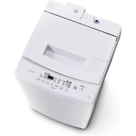 【設置＋リサイクル】アイリスオーヤマ(Iris Ohyama) IAW-T804E-W(ホワイト) 全自動洗濯機 8.0kg