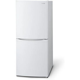 【設置＋リサイクル】アイリスオーヤマ(Iris Ohyama) IRSD-14A-W(ホワイト) 2ドア冷凍冷蔵庫 142L 右開き 幅500mm