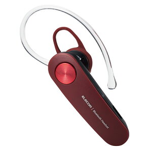 �G���R��(ELECOM) LBT-HS11RD ���b�h �w�b�h�Z�b�g Bluetooth 5.0 �Ў� �n���Y�t���[ �ʘb�E���y �Ή�