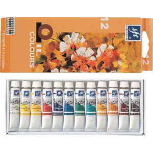 アーテック ファースター油絵具 12ml 12色セット 102039 油絵具 美術 画材 絵画 絵具 小学校 中学校 高校 趣味 ホビー アート