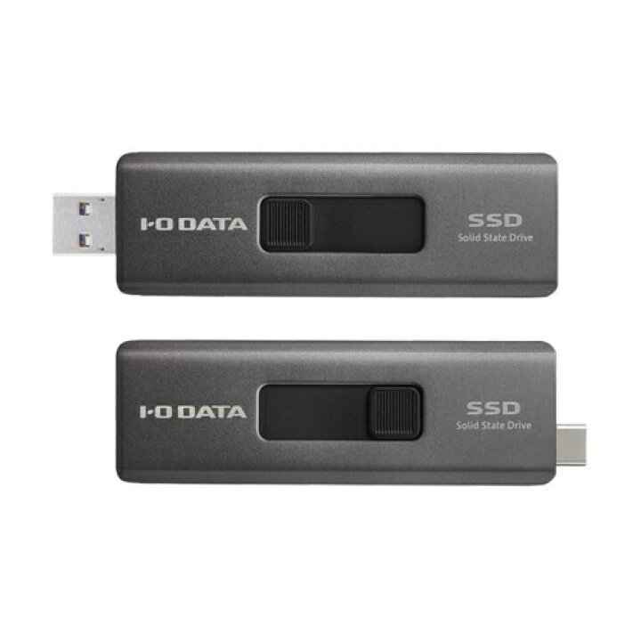 IODATA アイ・オー・データ SSPE-USC500B USB-A&USB-C コネクター搭載 