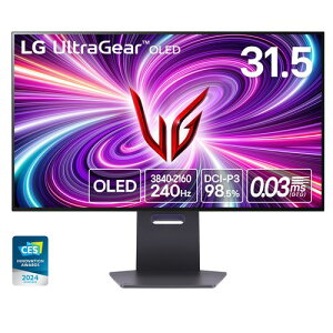 yۏؕtzLGGNgjNX(LG) 32GS95UE-B LG UltraGear OLED 31.5^ 4KDual ModeΉQ[~Oj^[