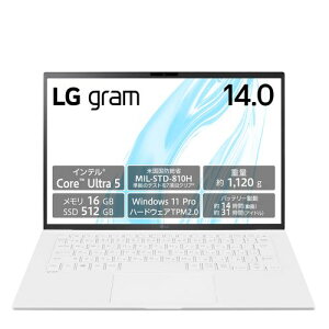 LGGNgjNX(LG) 14Z90S-VP56J LG gram 14^ Core Ultra 5/16GB/512GB GbZXzCg Windows 11Pro m[gp\R