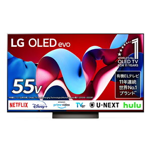 yݒu{TCN{ۏ؁zLGGNgjNX(LG) OLED55C4PJA 4K 55V^ L@ELer