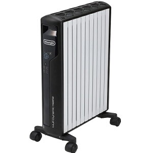 【長期保証付】デロンギ(DELONGHI) MDHAA15WIFI-BK ピュアホワイトマットブラック マルチダイナミックヒーター Wi-Fi 木造10畳/鉄筋13畳
