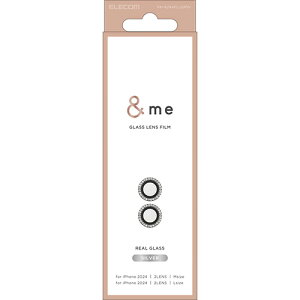 �G���R��(ELECOM) PM-A24AFLLGRSV �V���o�[ iPhone16/Plus�p�J�����t�B���� �K���X ���C���X�g�[�� ������ �w��h�~