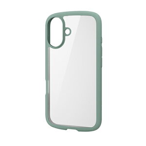 GR(ELECOM) PM-A24ATSLFCGN(O[) iPhone16pP[X nCubh Ռz y ^ Jی