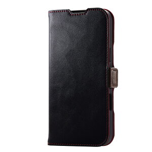 GR(ELECOM) PM-A24DPLFYBK ubN iPhone16 Pro MaxpP[X U[ 蒠^ }Olbg tbv Ռz X