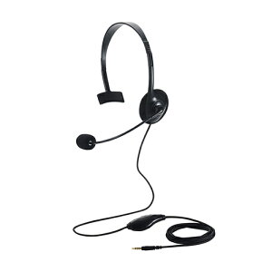 GR(ELECOM) HS-HP14MTBK Ў^LI[o[wbhZbg 3.5mm4Ƀ~jvO