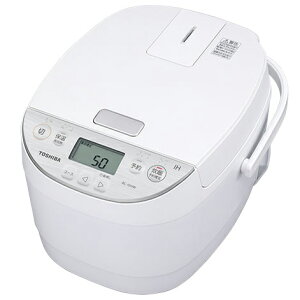 �y�����ۏؕt�z����(TOSHIBA) RC-10HW-W �z���C�g IH���ъ� 5.5��