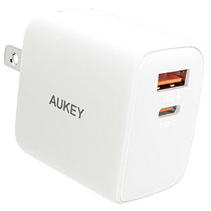 オーキー PA-F4-WT ホワイト Swift Mix 32W USB充電器 USB-A 1ポート/USB-C 1ポート PAF4WT