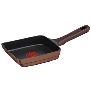 ティファール(T-fal) G61518 モカ IHチタン・エクセレンス エッグロースター 14×18cm IH対応