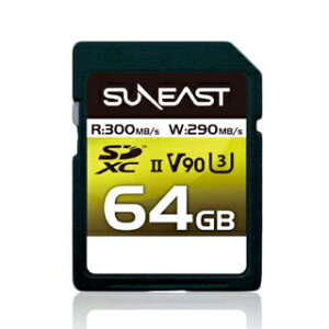 SUNEAST(TC[Xg) SE-SDU2064GA300 SANEAST ULTIMATE PRO V90 SDXCJ[h 64GB
