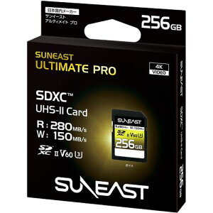 SUNEAST(TC[Xg) SE-SDU2256GB2800 SANEAST ULTIMATE PRO V60 SDXCJ[h 256GB