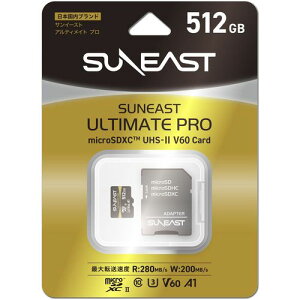SUNEAST(TC[Xg) SE-MS2512G26G1F SUNEAST ULTIMATE PRO microSDXCJ[h 512GB