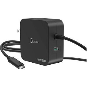 j5create JUP25102 GaN 2�|�[�g USB PD�}���[�d�� JUP25102