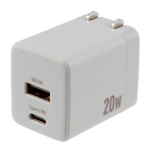 �i�J�o���V JYU-ACU011GY �O���[�W�� 20W PD�Ή� USB AC�[�d�� JYUACU011GY