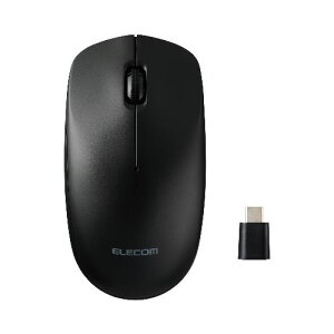 GR(ELECOM) M-LE10DRCBK(ubN) }EX 2.4GHz CX 3{^ Type-C V[o[ (Windows Mac Chrome Ή) EΏ