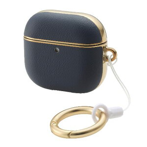 GR(ELECOM) AVA-AP06PLMBU u[ AirPods 4 P[X \tgU[ Jo[ CX/MagSafe[dΉ Ռz h~ Jrit