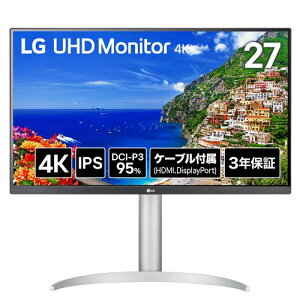 yۏؕtzLGGNgjNX(LG) 27UP650K-W LG UHD Monitor 4K 27^ 4Kj^[