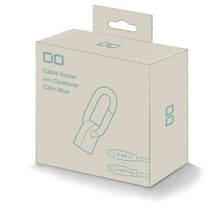 CIO(シーアイオー) CIO-CHD-CL-CBL カームブルー カラビナ付きケーブルホルダーCtoL