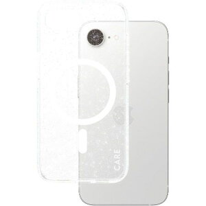 PanzerGlass �p���U�O���X CRRFSWMG29845 White iPhone 16e�p CARE by PanzerGlass Case Flagship Star Lit w/ White MagSafe CRRFSWMG29845