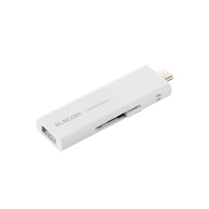GR(ELECOM) ESD-EWB0500GWHR(zCg) SSD Ot 500GB USB3.2Gen1 Ǎő420MB/b USB^ XCh  Type-C/USB-A Ή