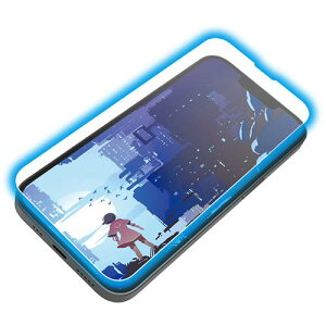 GR(ELECOM) PM-A25SFLGARBL iPhone 16e / 14 / 13 / 13 Pro KXtB  ˌy f u[CgJbg